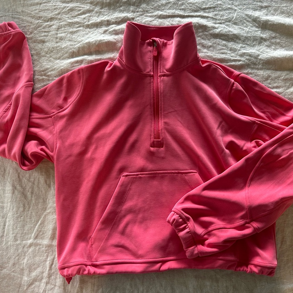 Lululemon Brushed Softstreme Half Zip 🎀